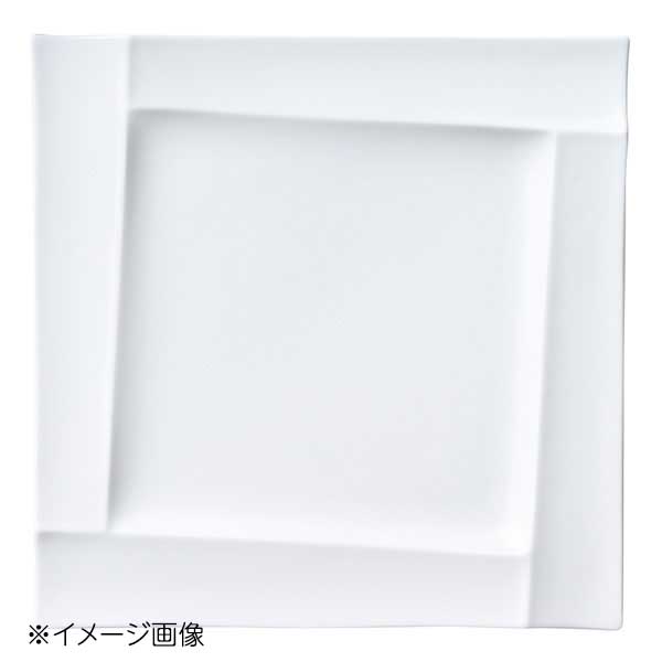 桐井陶器 モデルノ MODERNO Isola(イゾラ) 23cmスクエアプレート 138-02