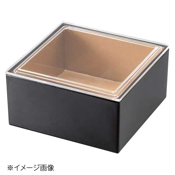 桐井陶器 モデルノ MODERNO 金 角箱91 290-9855GL