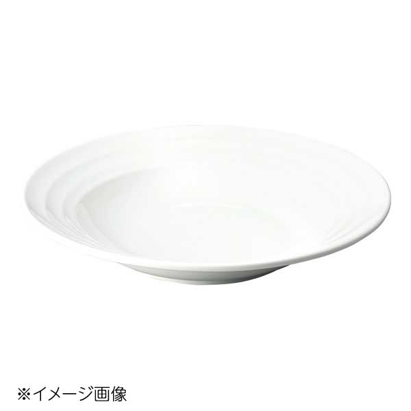 桐井陶器 モデルノ MODERNO Linea white(リネア WH) 白 8.5"スープ 297-10