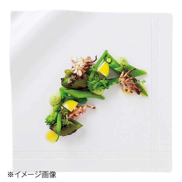 ●サイズ：27×27×H2.5cm ●素材：白磁 ●原産国：日本 ●品番：T035-301-71※メーカー希望小売価格はメーカーカタログに基づいて掲載しています。(カタログ表示価格は消費税が含まれていません)※画像はイメージです。シリーズで画像を共用している場合があります。※閲覧環境により実際の色味や質感と異なって表示される場合がございます。※部品・パーツなどの一部の商品では本体の商品画像を使用しております。※製品の仕様・画像・パッケージは、メーカー側から予告なく変更される場合があります。●サイズ：27×27×H2.5cm ●素材：白磁 ●原産国：日本 ●品番：T035-301-71