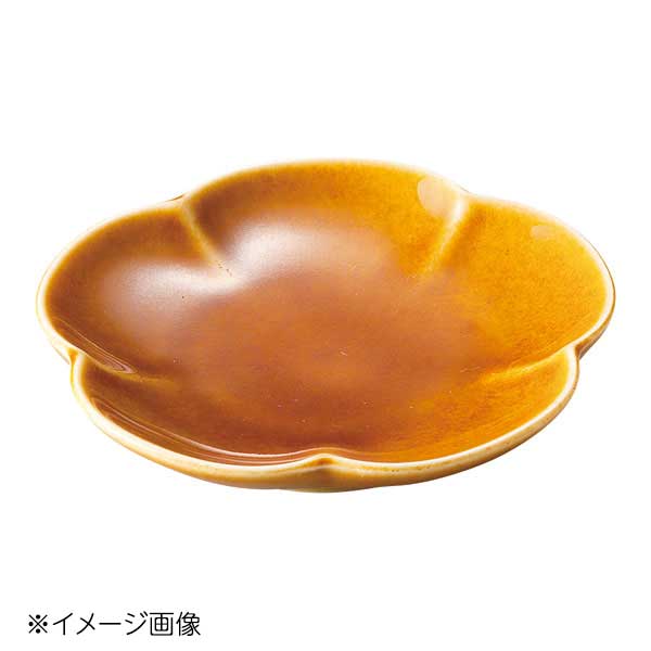 桐井陶器 モデルノ MODERNO 七色小皿(花/アメ) 293-91