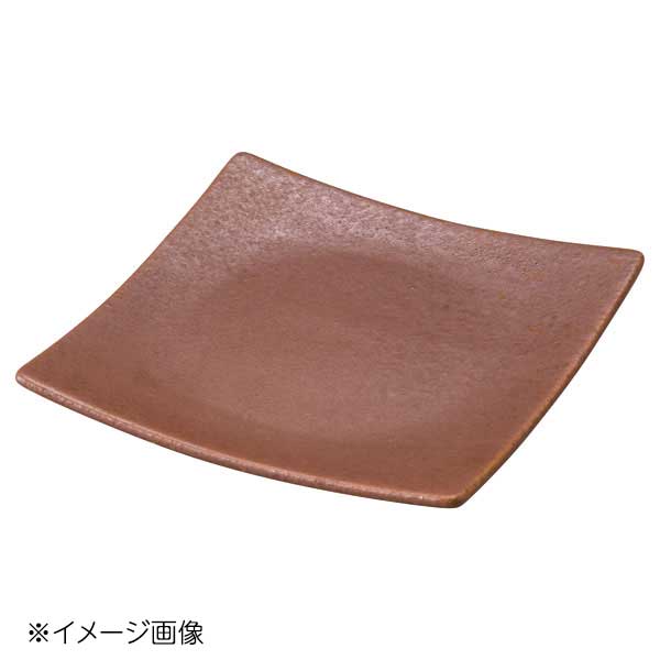 Kitchen, Dinerware, Cookware & Tools - 桐井陶器 モデルノ MODERNO 赤茶備前 正角14cm皿 294-23