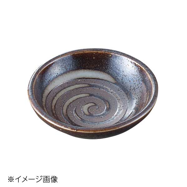 桐井陶器 モデルノ MODERNO 伊賀渦(黒)2.5皿 45-167
