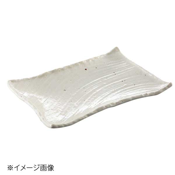 桐井陶器 モデルノ MODERNO 窯変志野 31cm角皿 003-0039