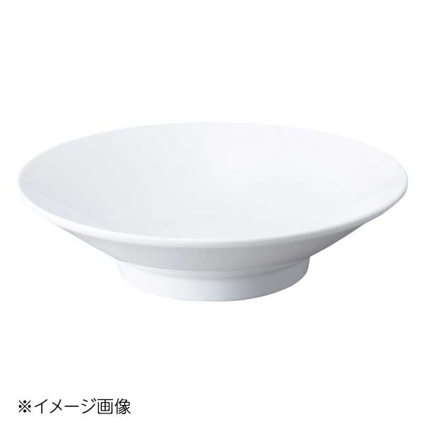 桐井陶器 モデルノ MODERNO 白中華 切立7.5浅丼 21-164