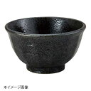 桐井陶器 モデルノ MODERNO けずり4.5寸丼 黒耀 299-67