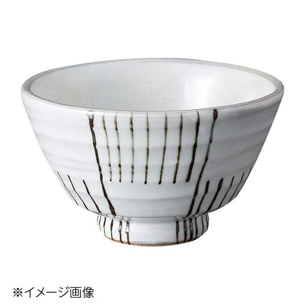 桐井陶器 モデルノ MODERNO 格子錆十草 飯碗 313-05