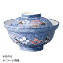 桐井陶器 モデルノ MODERNO 紅梅フタ丼〔身〕 68-19