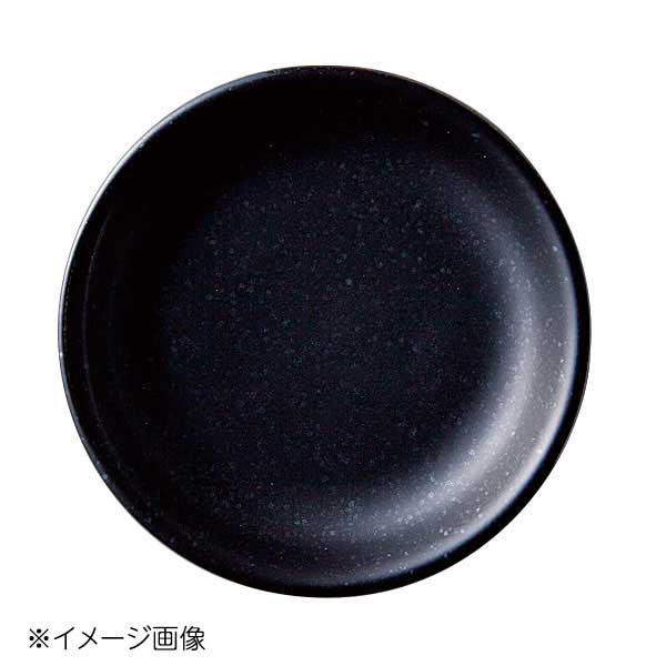桐井陶器 モデルノ MODERNO 黒御影 13cm皿 GY058