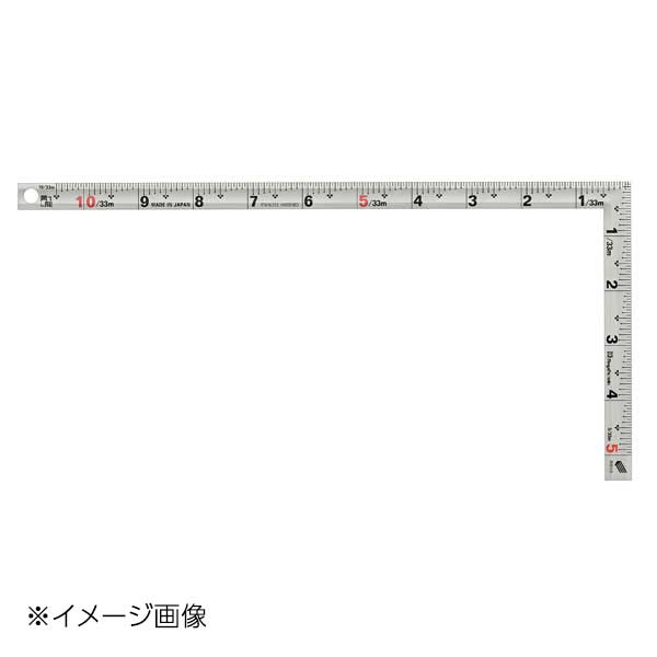 新潟精機 SK シルバー曲尺 黄龍 1尺 快段目盛 両同目 SDD-10SKD