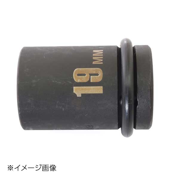 SSPOWER 薄口インパクトレンチソケット ショート 19mm IMS-19S