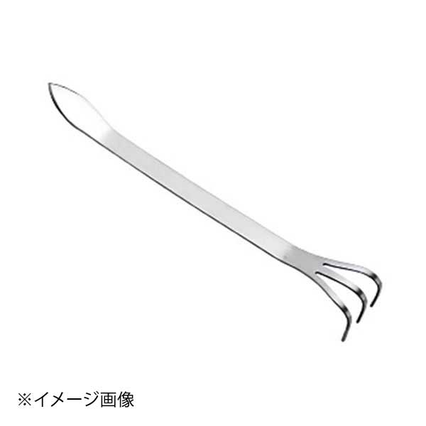 石黒金属 Garden Helper ステンレス ヘラ付熊手 HK-13