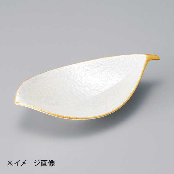 ラスター木の葉型小鉢