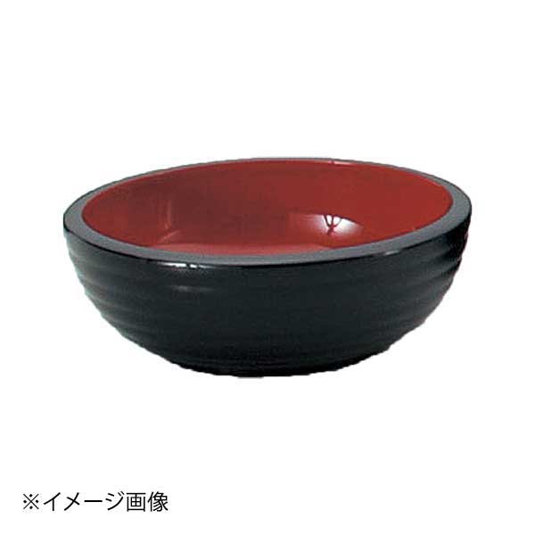 乐天商城 - [TA]千筋鉄鉢 黒内朱天黒4寸