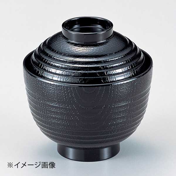 乐天商城 - [TA]3寸荒筋木目椀 黒