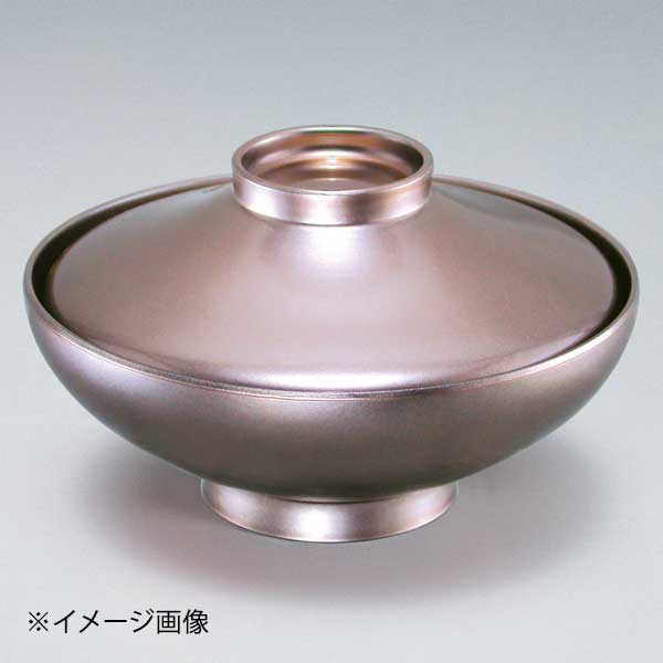 [木質]平富士煮物椀 総銀透き