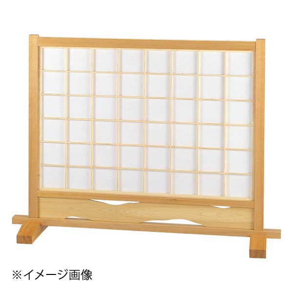 民芸衝立格子/障子白