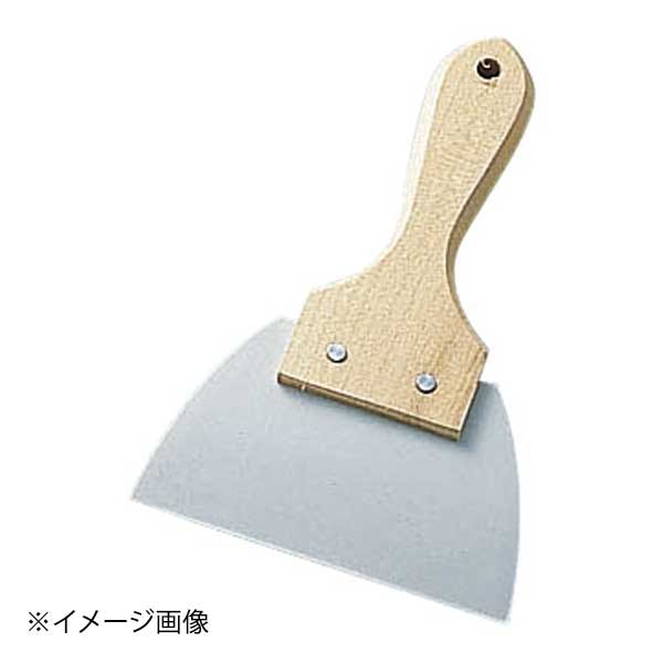 木柄シリコンゴムヘラ 大