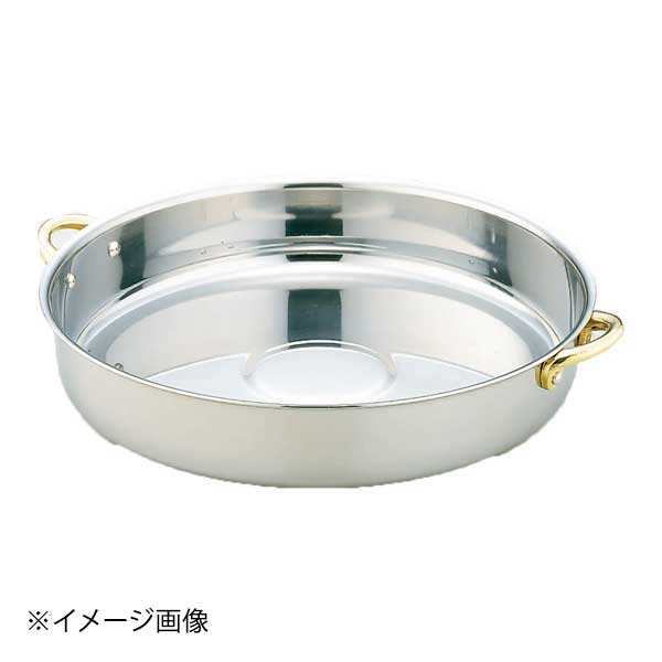 ステン両手付すきやき鍋 28cm