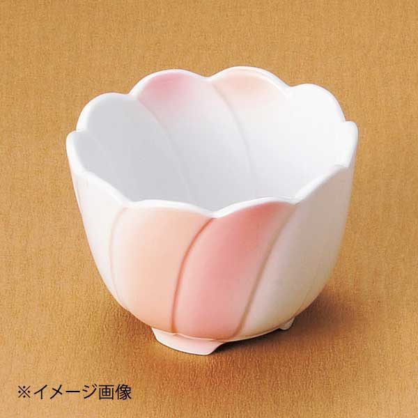 乐天商城 - ピンク二色吹ネジリ小付