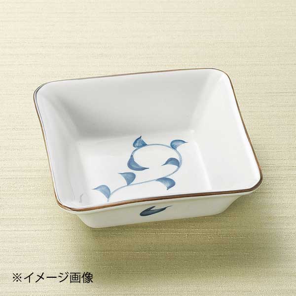 染唐草角小鉢
