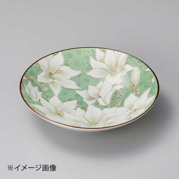 木蓮(もくれん)7.0深皿 緑
