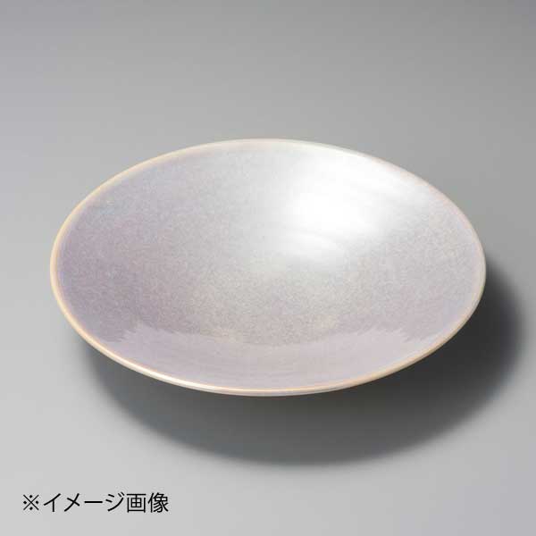 虹彩白浅型平鉢