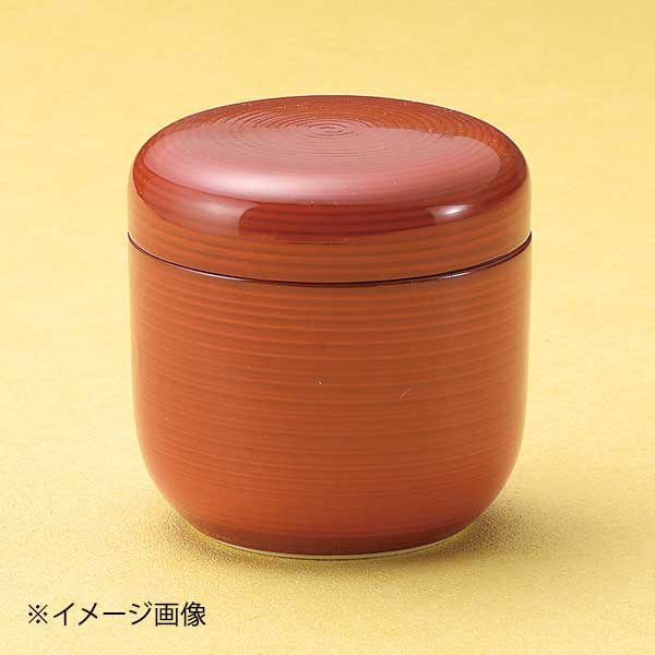 赤巻夏目型むし碗