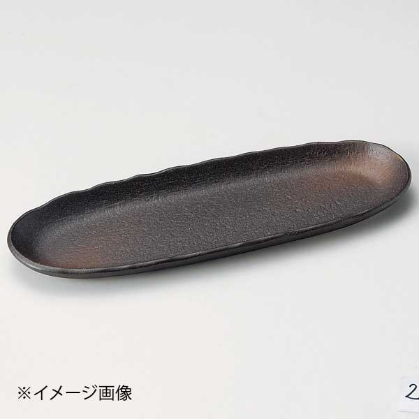 Rakuten - 備前風長小判皿