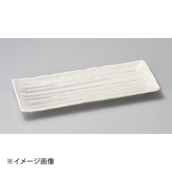 茶かすり長皿