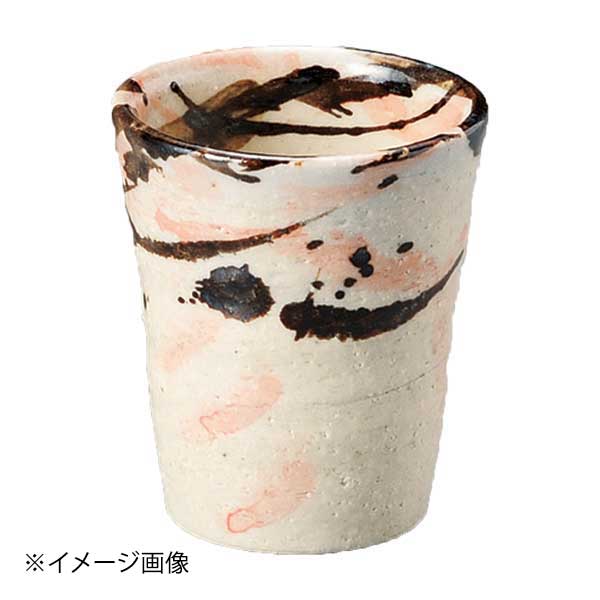 トビ紅釉冷酒盃