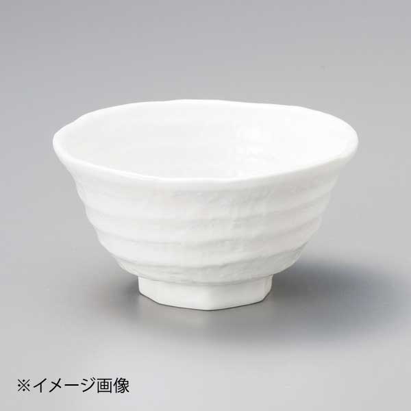 乐天商城 - 白磁ろくべ型豆茶碗