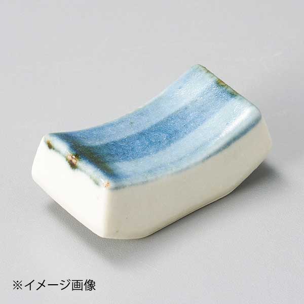 灰釉大舟箸置