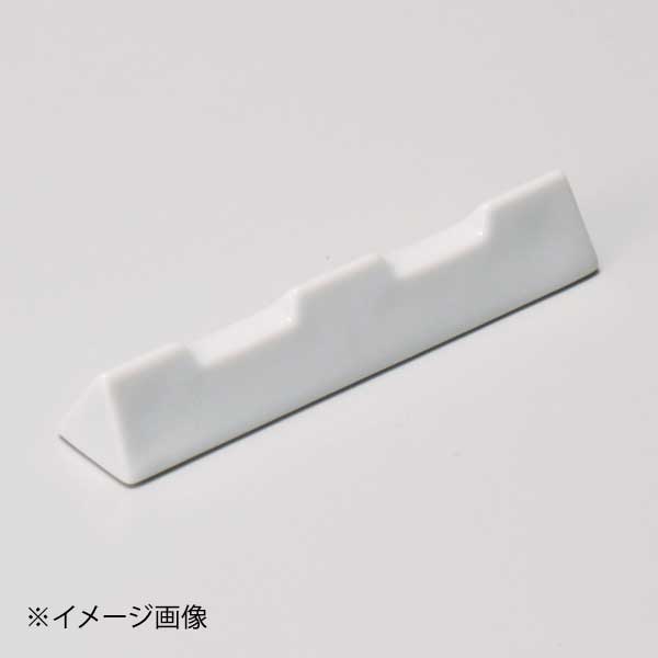 白三角レスト箸置