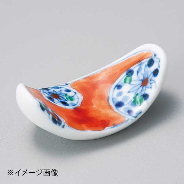 Chopsticks Rests - 花丸紋舟形箸置き