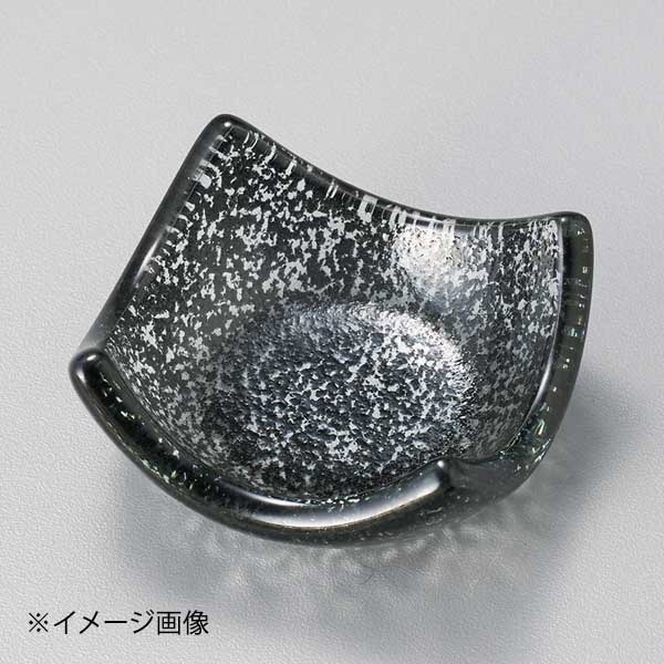 ブラックガラス箸置(ガラス)