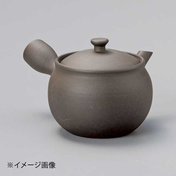 万古急須1.5黒泥吹ダルマ(まるっと網)(萬古焼)