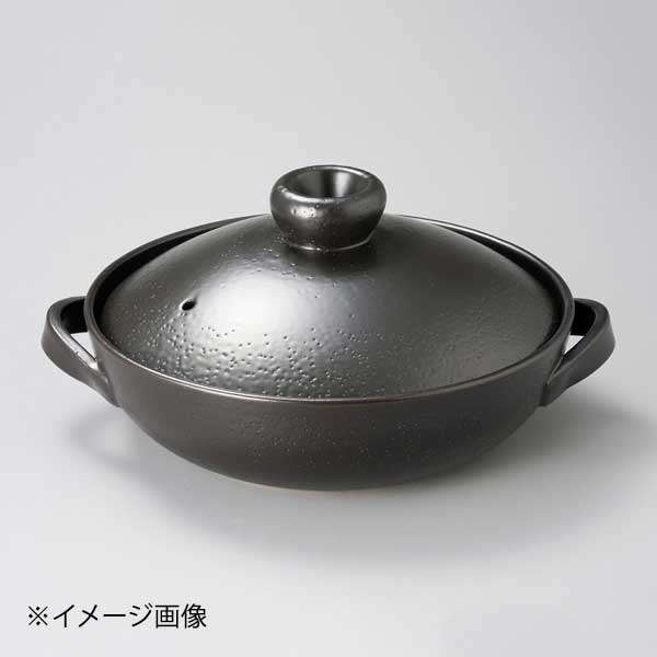 Earthen Pots - 黒モダン9号鍋(萬古焼)