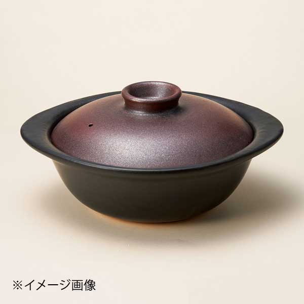 Earthen Pots - 鉄赤9号鍋(信楽焼)