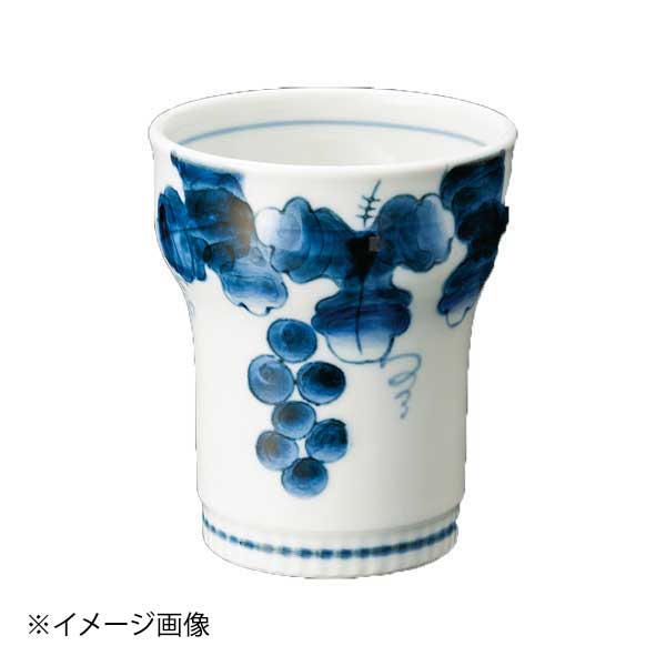 Shochu Glass - 染付葡萄(キーポ)焼酎カップ(有田焼)