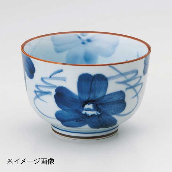 染花紋反仙茶(有田焼)