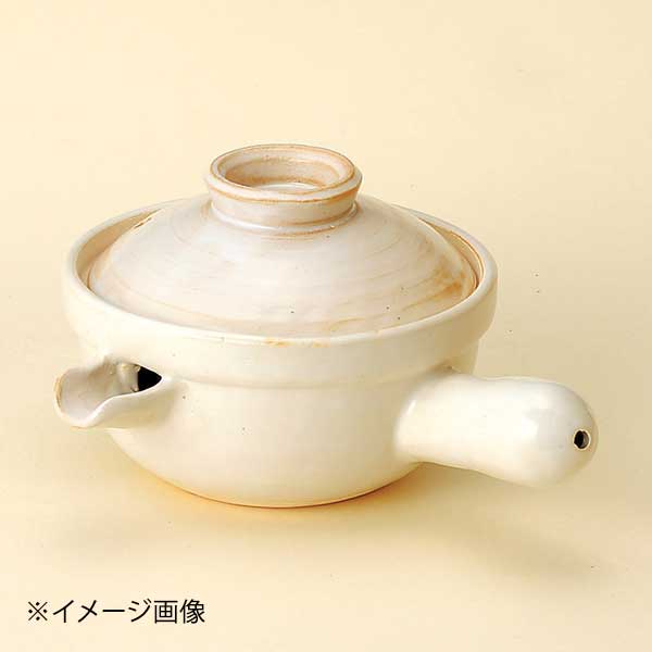 Rice Pots - 白釉行平(萬古焼)