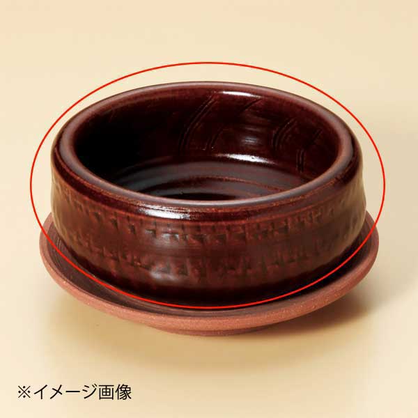 ●鍋のみ。●サイズ・容量:13.5×5.8cm・500cc●重量:490g●直火可●手造り食器●カタログコード:52811-650