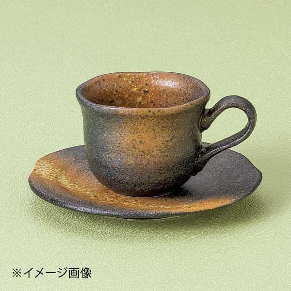 Rakuten - 黒備前コーヒー碗皿