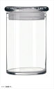 Libbey 31-Ounce Cylinder Jar with Glass Lid Set of 6 by Libbey