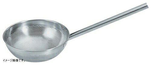 Baskets, Bowls, Trays - UK 18-8 パンチング 丸型スクイ玉揚 パイプ柄