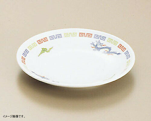 メラミン｢雷門竜｣シリーズ※洗浄器対応メーカー品番_直径×高さ(mm):M-12-R_φ140×20