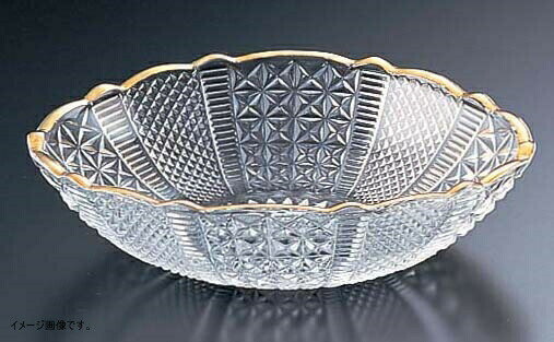 麻の葉小判中鉢 金 A-001