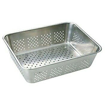 （18-8ステン）野菜水切りバット 2枚取