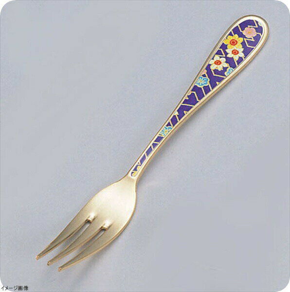 SA18－10四季〈水仙〉 ヒメフォーク（金仕上げ）